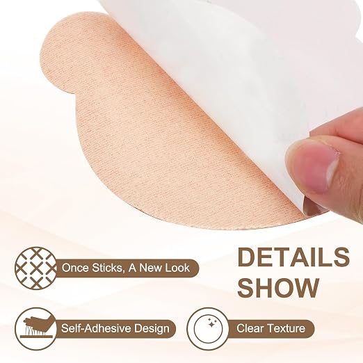PATIKIL Leather Repair Patch, 2 Pcs 4 x 3.5 Inch Self-Adhesive Vinyl Patch Furniture Tape Repair Kit for Sofas Couches Stools Chairs Cabinets Bags, Orange