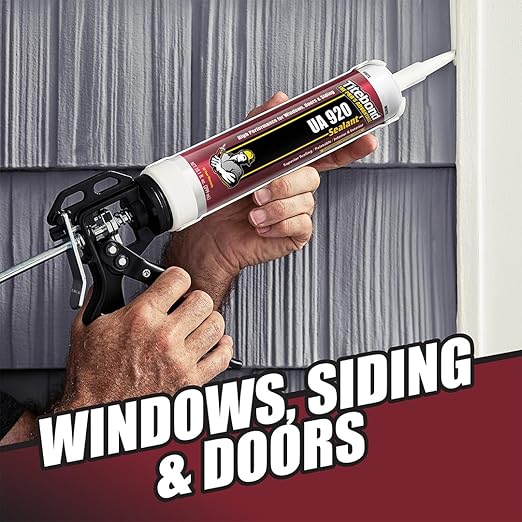 Titebond UA 920 Sealant, Dark Brown – Urethane Acrylic Elastomeric Caulk, Crackproof & Flexible, UV Resistant, Paintable in 1 Hour, Interior & Exterior Use – 10.1 Oz, 87111