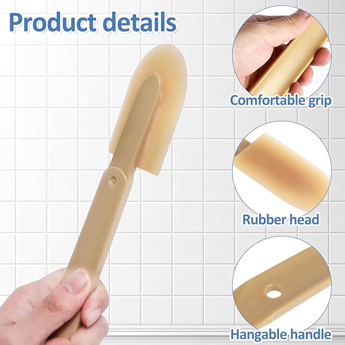 UKQRRTC 8Pcs Rubber Caulking Tool 4 Size Set Smooth Grout Sealant Caulking Tool Rubber Spatula Spreader Grout Sealer Applicator Smoothing Finger Finisher Grout Caulk Finishing Tool