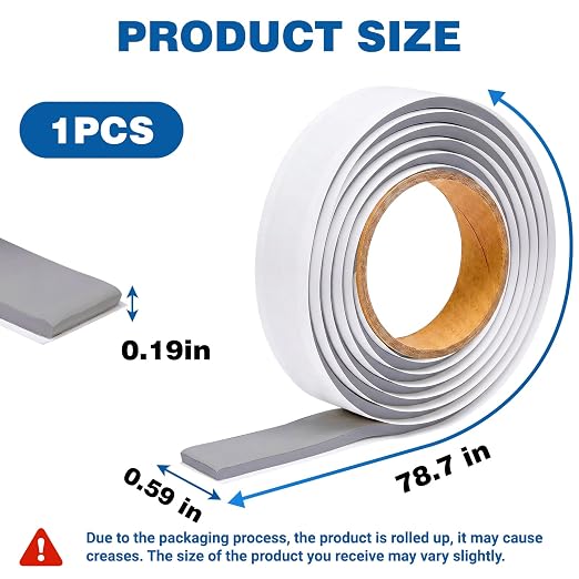 U0U Gery Moldable Silicone Putty,5mm Waterproof Multi Purpose Butyl Seal Putty Tape,Plumbers Duct Seal Putty for Sink Drain Gap Wall Repair