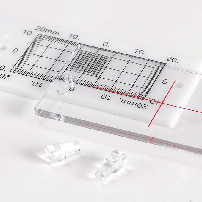 Crack Gauge Monitor with Updated Two Fixed Adapter | Wall Deformation and Crack Measure and Record Instrument (Pack of 1)