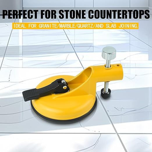Floor Gap Fixer Tool & Countertop Seam Setter – Adjustable Vacuum Suction Cup Leveler for Laminate Flooring Repair, Granite Stone Slab Joining & Tile Installation