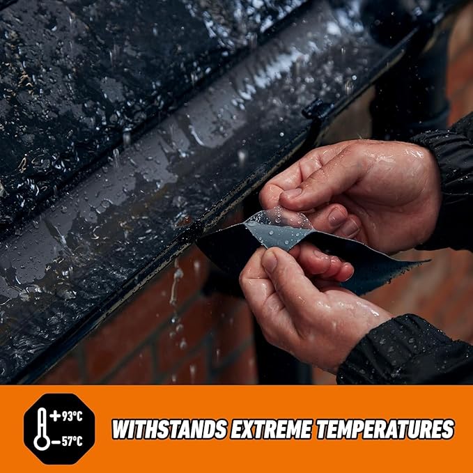 Gorilla Waterproof Patch & Seal Tape Black 3m