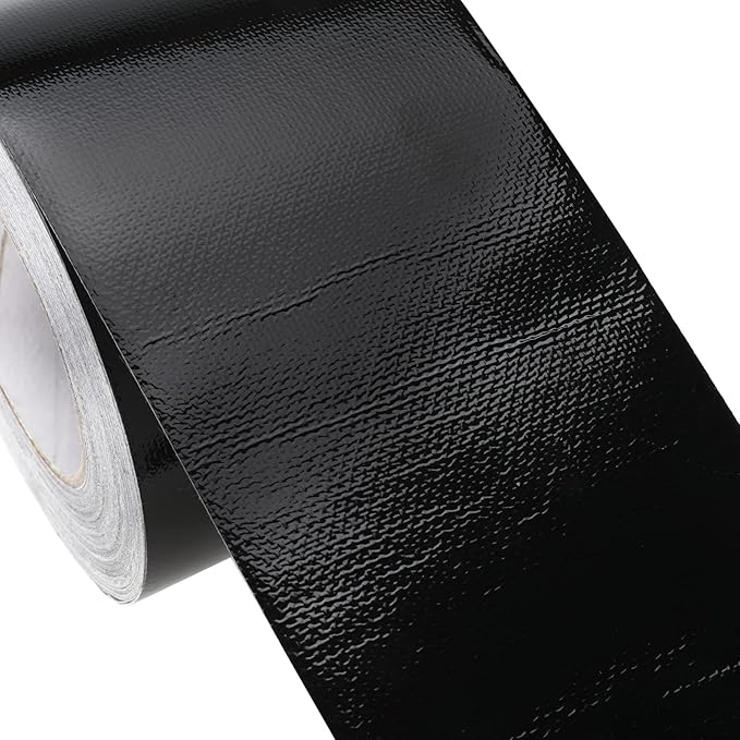 RealPlus 4" x100' RV Underbelly Tape - Camper Mobile Home Belly Tape Travel Trailer Bottom Repair - Permanent Adhesive Waterproof