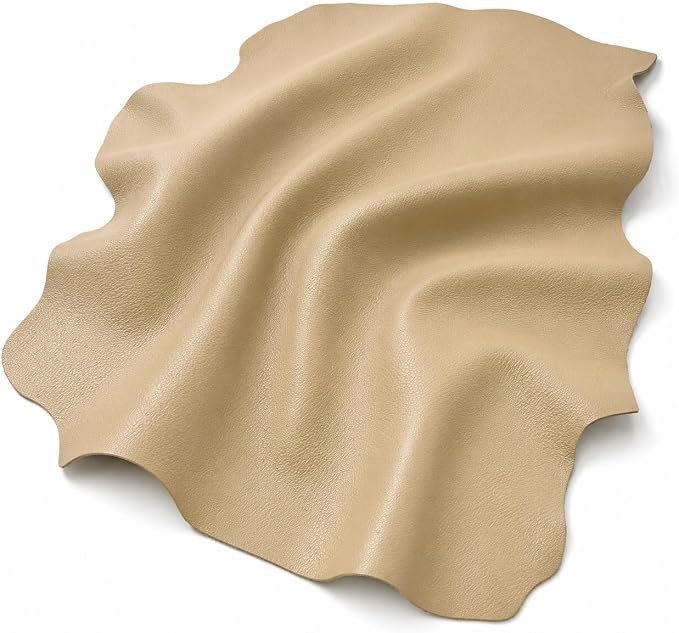 REED Leather HIDES - Cow Skins (Natural Finish Cow Leather, 100 Square Foot)