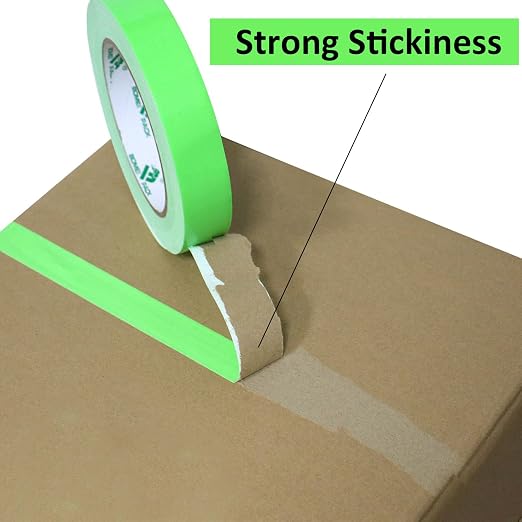 BOMEI PACK Heavy-Duty Duct Tape, Green1 inch by 30-Yard,3-Pack, Great for General-Purpose Use, Home Repairing, DIY Work, Auto Repair & Outdoor Activities