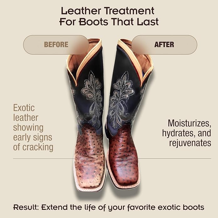 Griffin Leather Boot Conditioner, 8 oz – Deep Conditioning & Moisturizing Formula – Non-Greasy Leather Conditioner for Boots