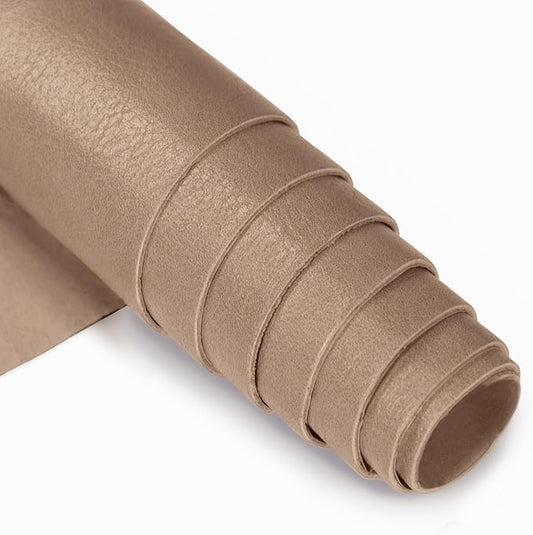 NPBAG Leather Repair Patch Kit 25 x 50 Inches, Self-Adhesive Leather Tape Upholstery Vinyl Sticker for Couches, Sofa, Furniture, Car Seats, Bags, Jackets (Crazy Horse)