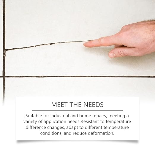 Tile Repair Kit for Chips, Cracks & Surface Gaps, Color Matching Solution for Ceramic, Porcelain & Stone, Easy DIY Application for Floor, Wall, Countertop & Bathroom Surfaces (1pcs)