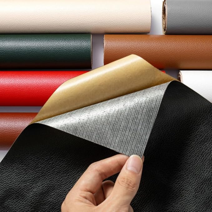 20 X 78 Inches Leather Repair Kit for Furniture, Waterproof Leather Tape Patch Couch Covers Car Seat Repair Self Adhesive Leather Repair Kit