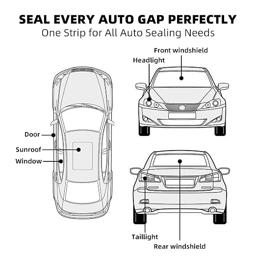 Butyl Sealant Tape – 14.76Ft Butyl Rubber Sealant,Promote Sealing Purpose- autty Tape for Automotive (Car, RV, Marine) for Installing Car Part, Windows, Doors and Windshield etc.(Heating Before Use)