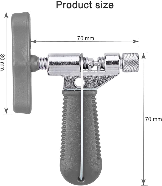 Oumers Universal Bike Chain Tool, Road & Mountain Bicycle Chain Breaker & Installer Kit, Chian Splitter Repair Kit
