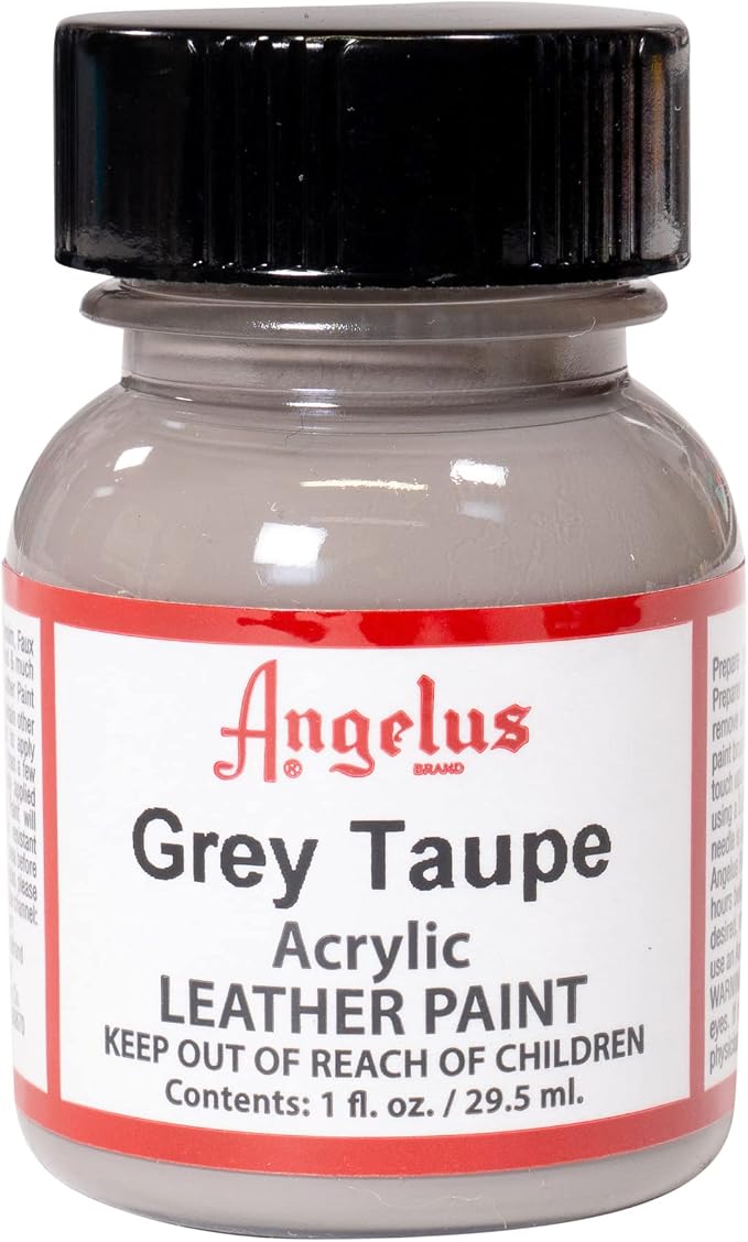 Angelus Acrylic Leather Paint, 1 Fl Oz (Pack of 1), Grey Taupe