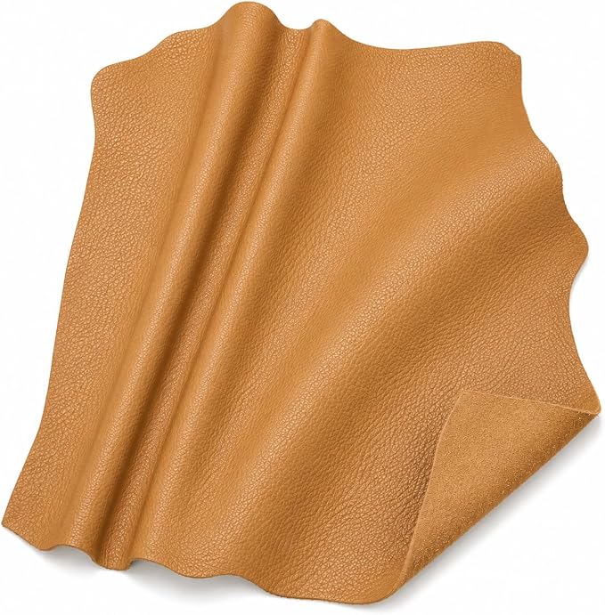 Reed Leather Hides Cow Skins, Camel, 12 X 24 Inches 2 Square Foot | Arts and Crafts
