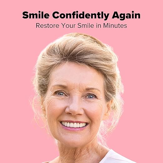 Dentemp Repair Kit - Repair-It Advanced Formula Denture Repair Kit - Repairs Broken Dentures, Mends Cracks and Replace Loose Teeth - 2 Pack (8 Count) - (Packaging May Vary)