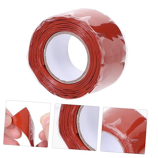 DOITOOL Flexible Rubberized Seal Tape for Plumbing Pipe Leak Repair Self Adhesive Sealant for Water Joints and Outdoor Use