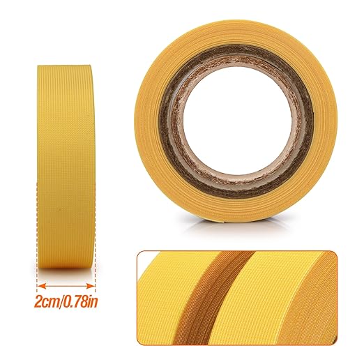 TPU Seam Sealing Tape – Waterproof Heat-Seal Fabric Repair Tape for Tents, Outdoor Gear, and Apparel, 0.79 in x 10.94 yd, Yellow