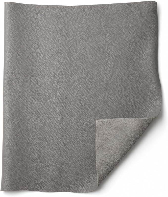 Reed Leather Hides - Cow Skins (8 inches X 11 Inches, Gray) | Arts and Crafts