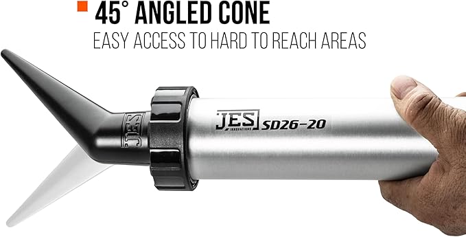 JES Angle Nozzle for Sausage and Bulk Caulk Guns, 5-Pack