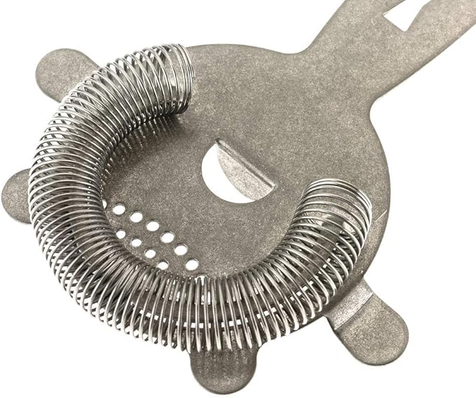 Barfly Heavy-Duty Spring Bar Strainer w/4 Prongs, One Size, Vintage