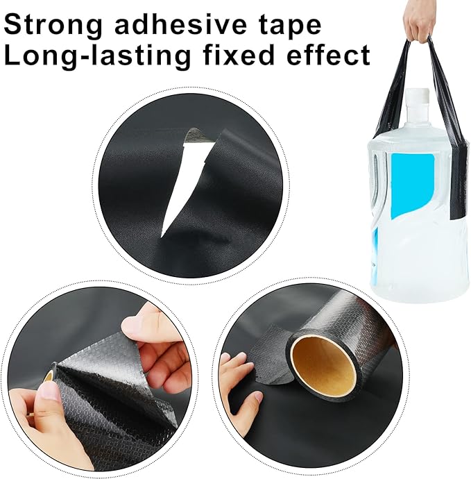 Frienda RV Underbelly Tape RV Underbelly Material Corrugated Waterproof Flex Mend Repair Belly Tape Thick Adhesive Patch Fabric Sealing for Camper Mobile Home Travel Trailer Repair(4 Inch x 82 Feet)