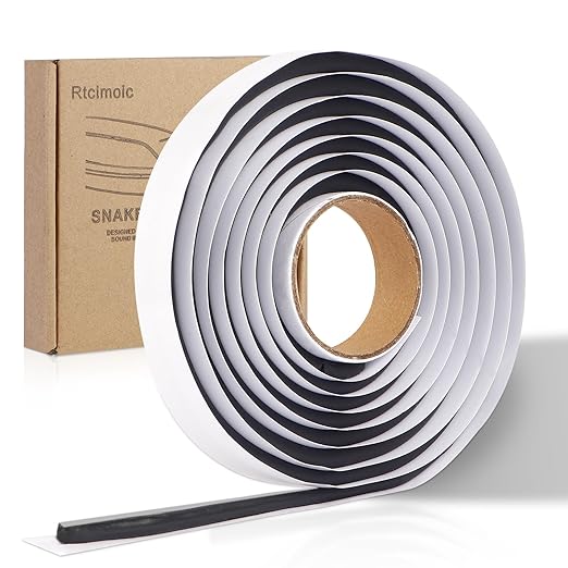 Butyl Tape 2m (6.6FT) - Premium Grade Butyl Rubber Snake Sealant Tape for Car Window/Headlight Leak Sealing & Repair