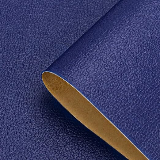 Royal Blue Leather Repair Patch Tape, 39.4 x 54 Inches Large Self-Adhesive Leather Repair Kit for Furniture, Car Seats, Vinyl Leather, Couches, Sofa, Chairs