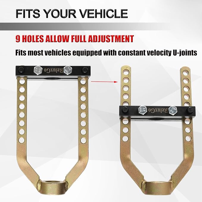 ReluxGo CV Joint Puller Propshaft Separator Tool Universal CV Axle Removal Tool CVJ CV Axle Puller U Joint Removal Tool
