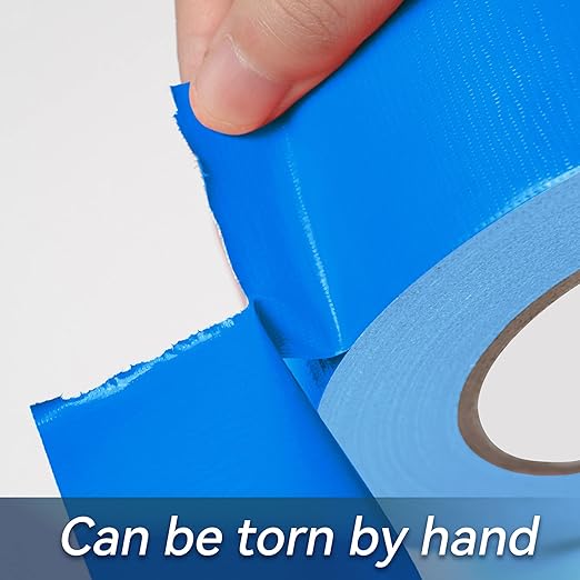 Reniteco Sky Blue Duct Tape- 2 inches x 10 Yards, Waterproof & All-Weather, No Residue, UV Resistant, Heavy Duty for Car, Home & Outdoor Repairs, 1 Roll