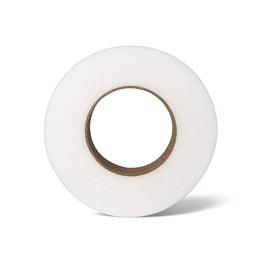 Cottnation Iron On Hem Tape, Fabric Fusing Hemming Tape: 0.4 Inch x 70 Yards Medium Weight Adhesive Web, No Sewing Needed, Ideal for Bonding and Crafting