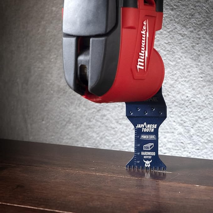 Norske Tools NOTP280 Various Japanese Tooth Bi-Metal Blade (3/Pack), Oscillating Tool Accessories | Oscillating Saw Blades