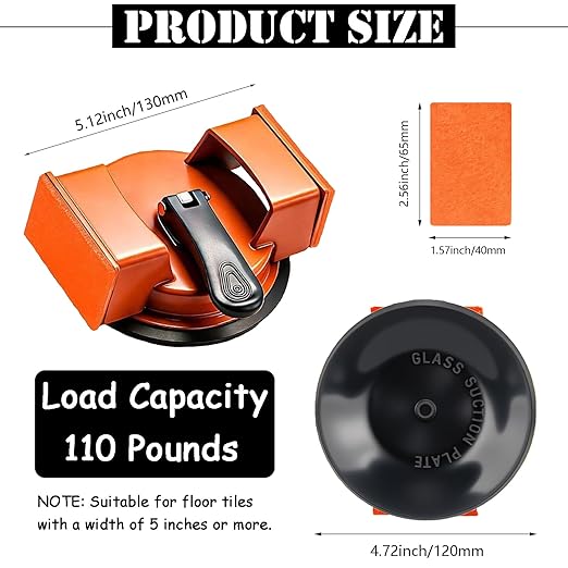 Floor Gap Fixer Tool for Laminate Floor, Professional Flooring Gap Repair Gaps Fixing Tool with 2PCS Felt Pads, Perfect for Smooth Surfaces Wood, Tile, Vinyl