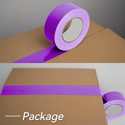 Reniteco Purple Duct Tape- 2 inches x 45 Yards, Waterproof & All-Weather, No Residue, UV Resistant, Heavy Duty for Car, Home & Outdoor Repairs, 1 Roll