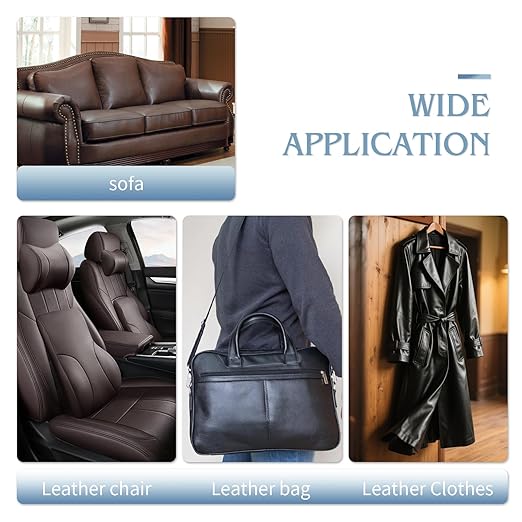BSZHTECH Leather Repair Tape Self-Adhesive Leather Repair Patch for Couch Furniture Sofas Car Seats Advanced PU Vinyl Leather Repair Kit(Black, 3.9 X 79 inch)