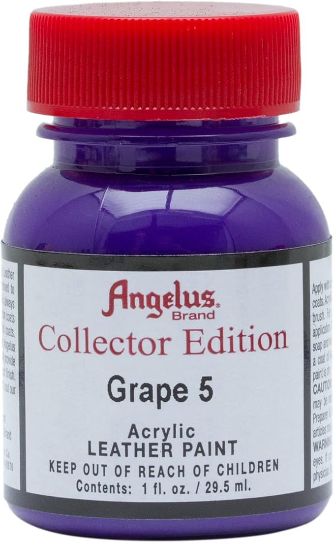 Angelus Collector Leather Paint 1 oz Grape 5