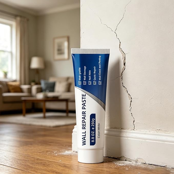 Wall Paste Repair - Mending Drywall Quick Drying Putty | Hole Repair,for Holes Cracks DIY Home Grout Tile Concrete Shower Floor Bathroom