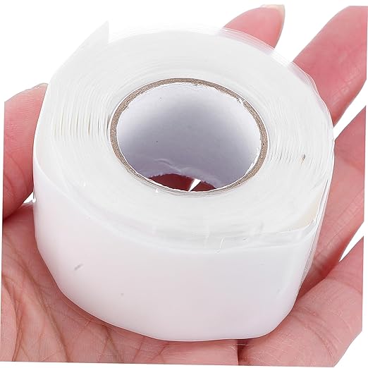 Luxshiny 1roll Hose Leak Repair Tape Silicone Rubber Pipe Sealant for Leak Fixing Wide Long Easy to Apply Adhesive for Plumbing Repairs