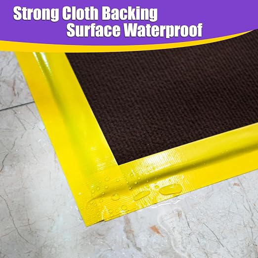2 Rolls Yellow Duct Tape, Heavy Duty Strong Industrial Colored Duct Tape 9mil x 2inch x 25yds Flexible, No Residue, Waterproof and Tear by Hand, Multi-Use for Indoor & Outdoor Repairs