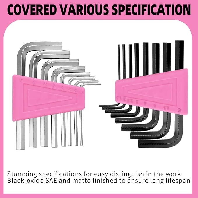 58-Piece Pink Home Tool Set | Basic Household Hand Kit for Women Girls Ladies | All Purpose Small Tool Kit with Storage Toolbox for Home Repair DIY