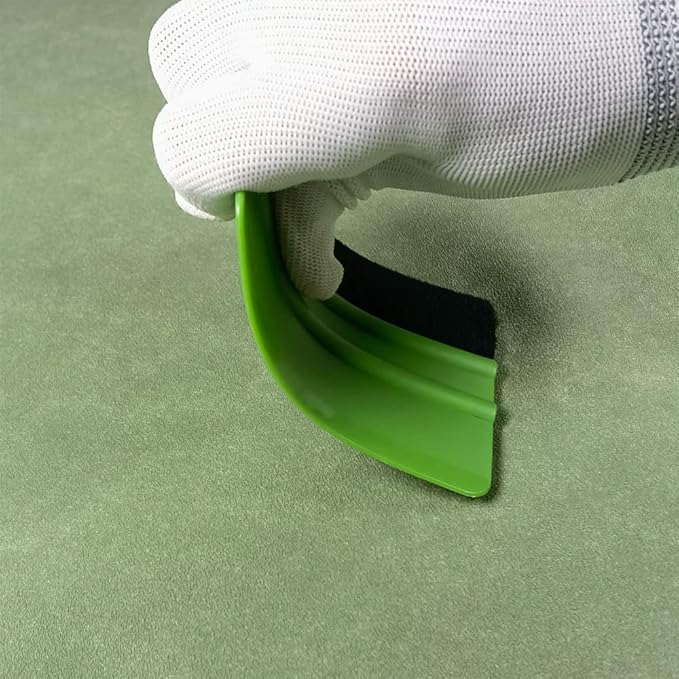 Gebildet 8Pcs Green Squeegee 4 Inch for Car Vinyl Film Wrapping Decal Squeegee Window Tint Work + 10pcs Black Felt