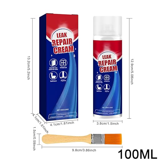 Roof Sealant Liquid, Wall Roof Leak Repair Coating Long-Lasting Gap Filler Sealant for Gutter, Window Frame, Tile, Concrete, Outdoor Waterproofing Accessories
