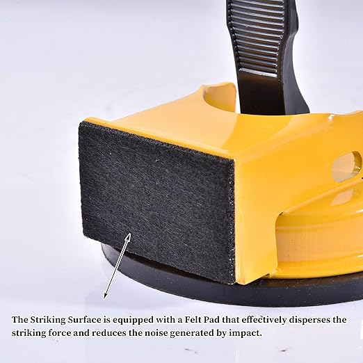 Laminate Floor Gaps Fixing Tool, Heavy Duty Suction Cup Closer Fixer, Vacuum Flooing Repair Gripper, High Performance Puller, for Tight Spaces Corners Hardwood Plank Wood Tile Deep Textures
