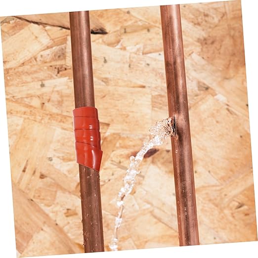 NUOBESTY Flexible Silicone Rubber Sealant Tape for Leaky Pipes Compression Resistant Repair Tape for Plumbing and Outdoor Use