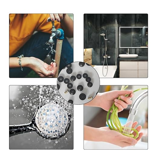 116 PCS Faucet Washers Assortment Kit, Flat & Beveled Rubber Faucet Washers, Brass Bibb Screws, Multi-Size Faucet Stem Washers, Outdoor Faucet Repair Kit