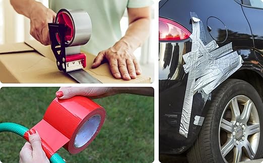 GGR Supplies T.R.U. CDT-36 Industrial Grade Duct Tape. Waterproof and UV Resistant. Multiple Colors Available. 60 Yards. (Red, 1.5 in.)