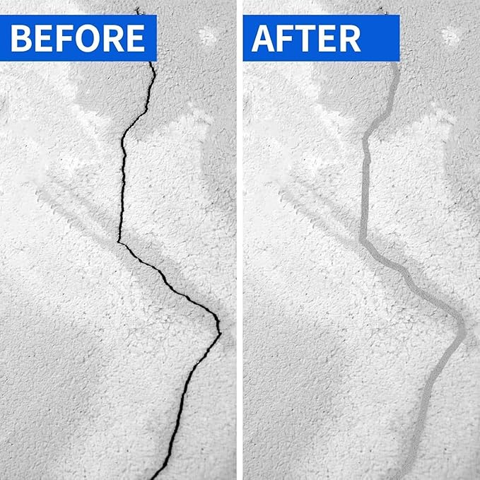 Backer Rod Foam Gap Filler Crack Filler for Concrete Repair Caulk Saver Backing Rod Concrete Expansion Joint Rope Caulk for Sealing Gaps, Expansion Joints, Crack Filling (Black, 3/8 Inch x 100 Feet)