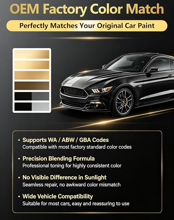 Ruby Flare Pearl(3T3) Touch Up Paint Pen for Toyota with A/B Wax-PPOHY OEM Exact Match,Complete Scratch Repair Kit,Quick Dry 2-In-1 Tip / Brush,Anti-Rust Waterproof Paint for Camry,Corolla,RAV4,Highlander