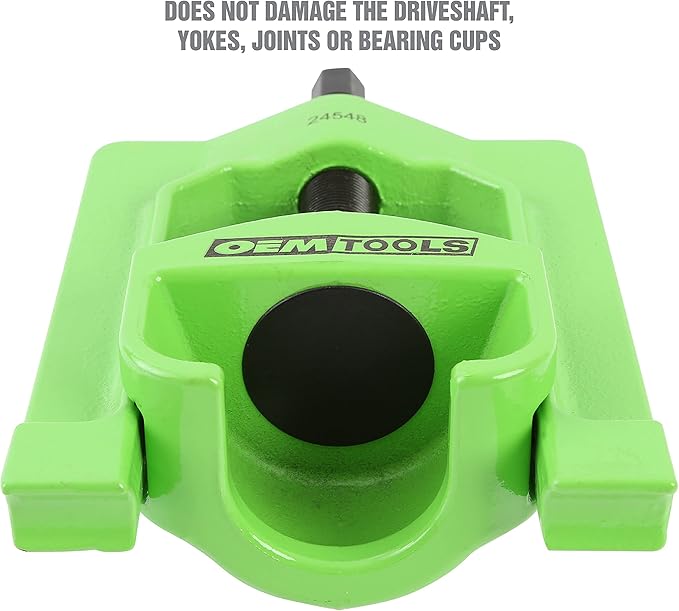 OEMTOOLS Medium Duty U Joint Puller for Trucks, Buses & Farm Equipment - Class 4-6, U Joint Removal Tool for Drivelines, U Joint Tool Removes Seized Bearing Cups, 24548