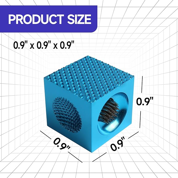 GSE Games & Sports Expert Billiard Pool Cue Tip Tool, Stick Scuffer/Shaper/Aerator/Joint Protector Tool, Billiard Accessories