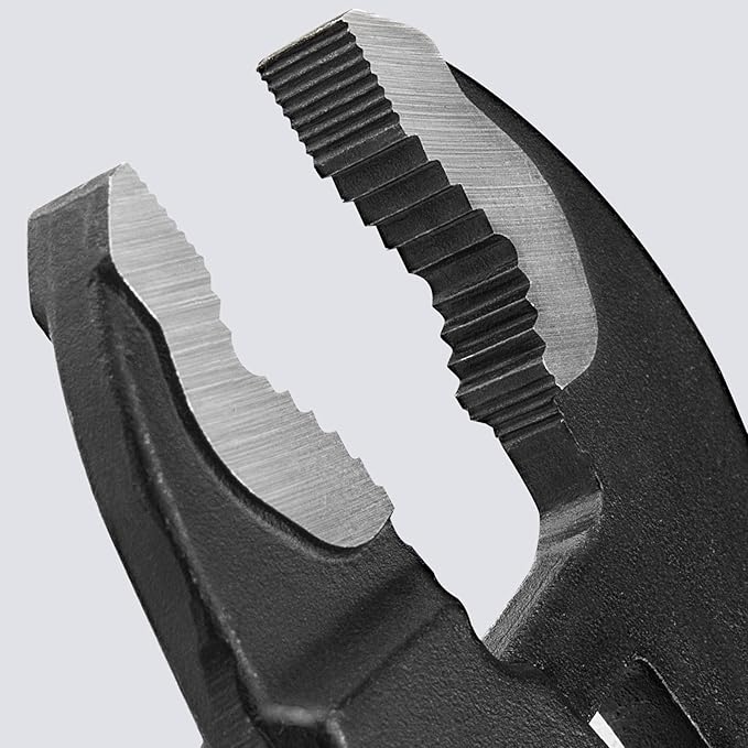 HAUTMEC 10-Inch Water Pump Pliers, Auto Adjusting Tongue and Groove Joint Pliers, V-Jaw with Comfort Grips, Rust-Proof CRV Steel Construction for Plumbing, Home Repair, and Pipe Fittings HT0088